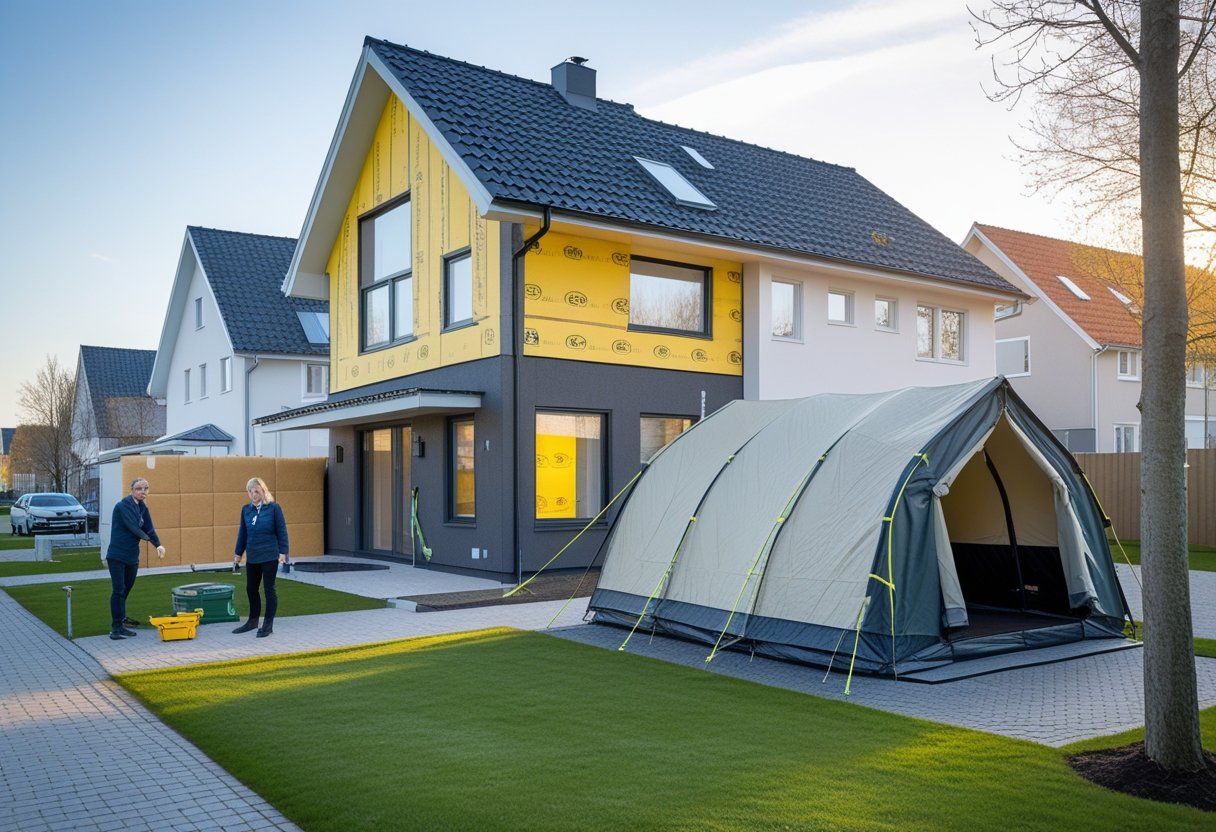 Energibesparelse i Haderslev Saadan kan isolering og telte hjaelpe