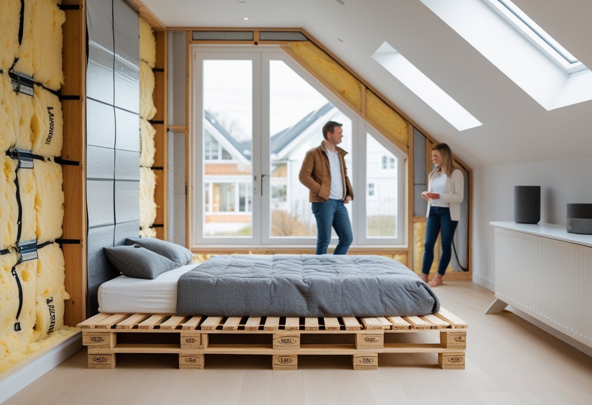 Sådan forbedrer du dit hjem i Haderslev med isolering og en palleseng i flere størrelser